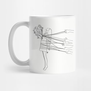 you can't stop me from blooming Mug